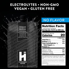 HTWO Nightlyfe unsweetened hydration, clean and sugar-free