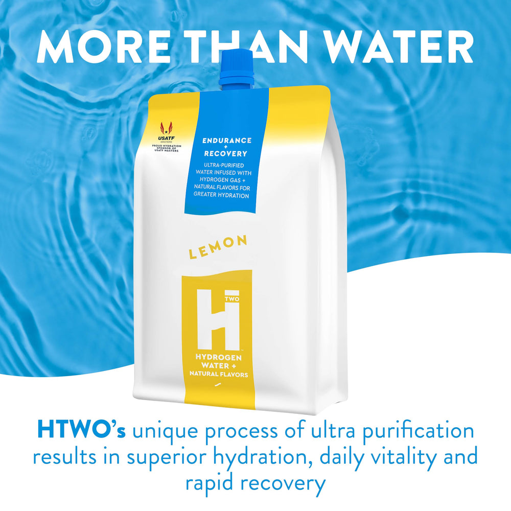 HTWO sealed bottle cap preserves hydrogen potency for lasting hydration.