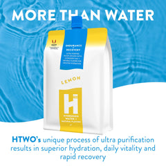 HTWO sealed bottle cap preserves hydrogen potency for lasting hydration.
