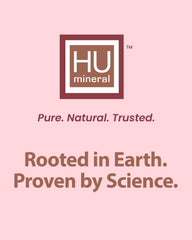 HUmineral Easy spray application showcases quick mineral hydration for skin.
