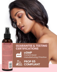 HUmineral Non-greasy fulvic mist suitable for scalp refreshment and hair care.