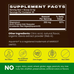 HUA Wellness magnesium powder aiding heart health and muscle recovery for active lifestyles.