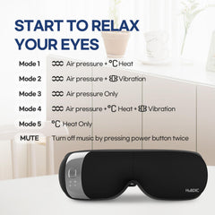 HubiCare offers five massage modes for customizable comfort