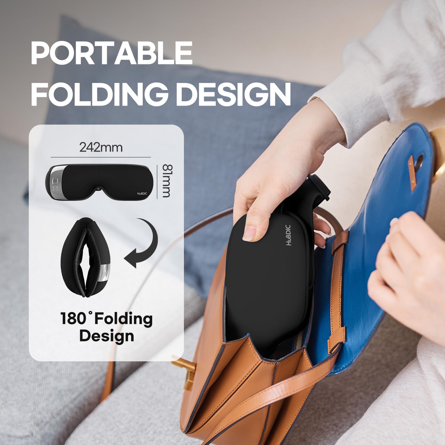 Soothing soundtrack option enhances the massage session