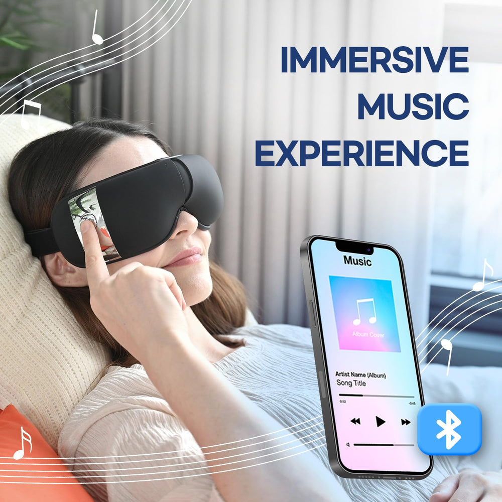 Travel-ready HubiCare eye massager for on-the-go use