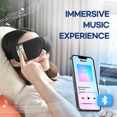 Travel-ready HubiCare eye massager for on-the-go use