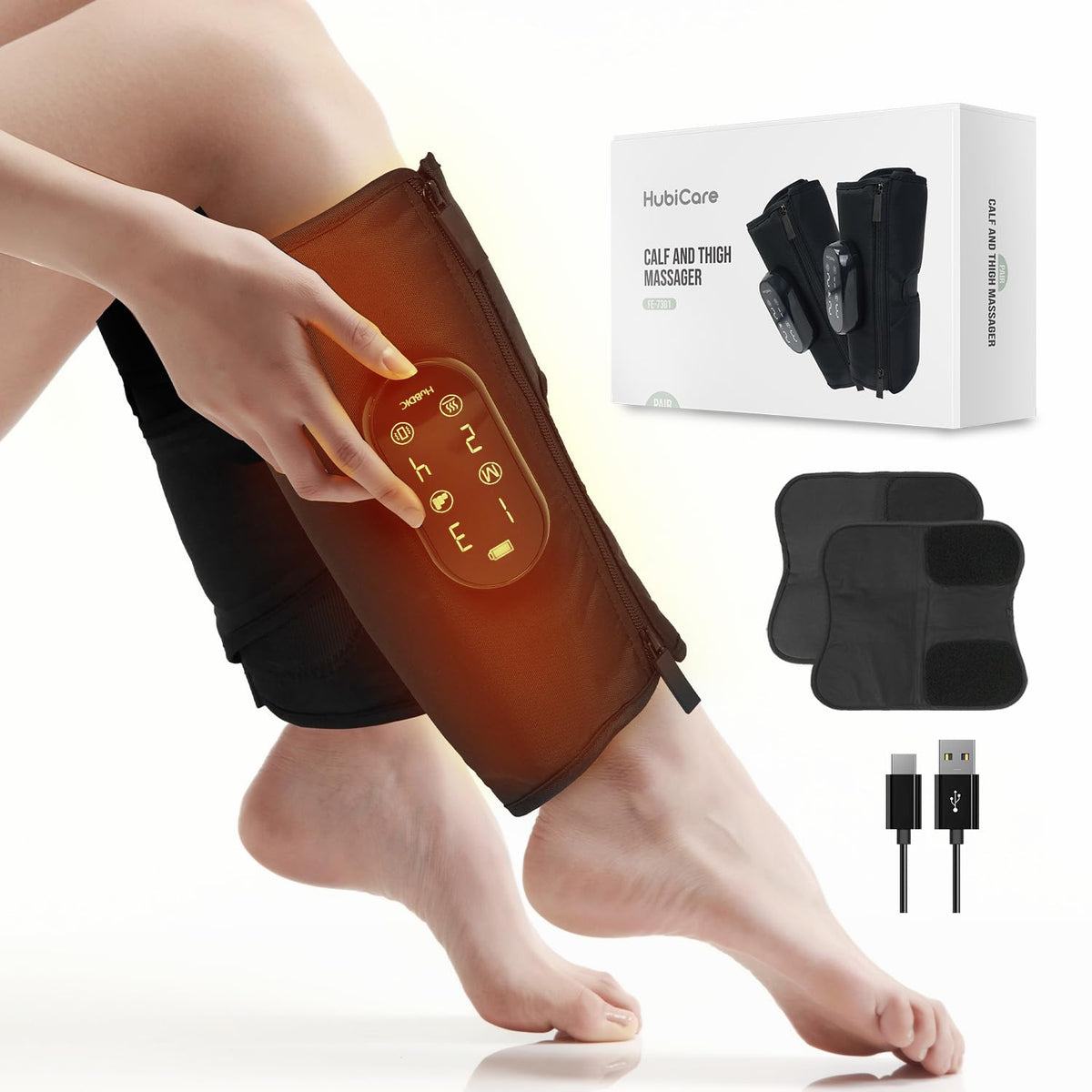 HubiCare foot massage by HuBDIC promotes relaxation and circulation