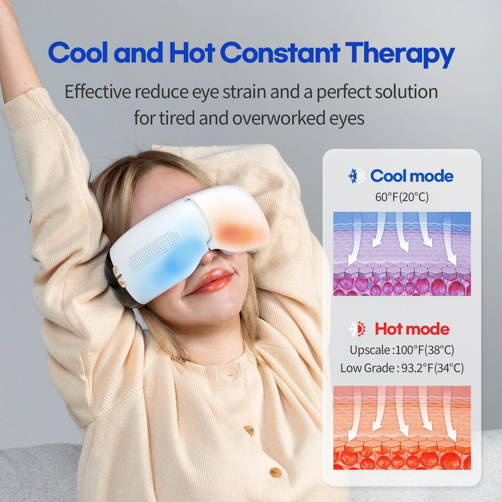 HubiCare hot and cold mode selector for customizable relief.