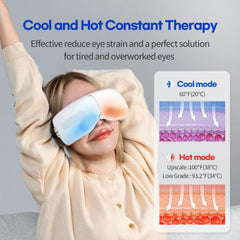HubiCare hot and cold mode selector for customizable relief.