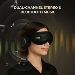 HubiCare Bluetooth audio streams calming sound while blocking noise.