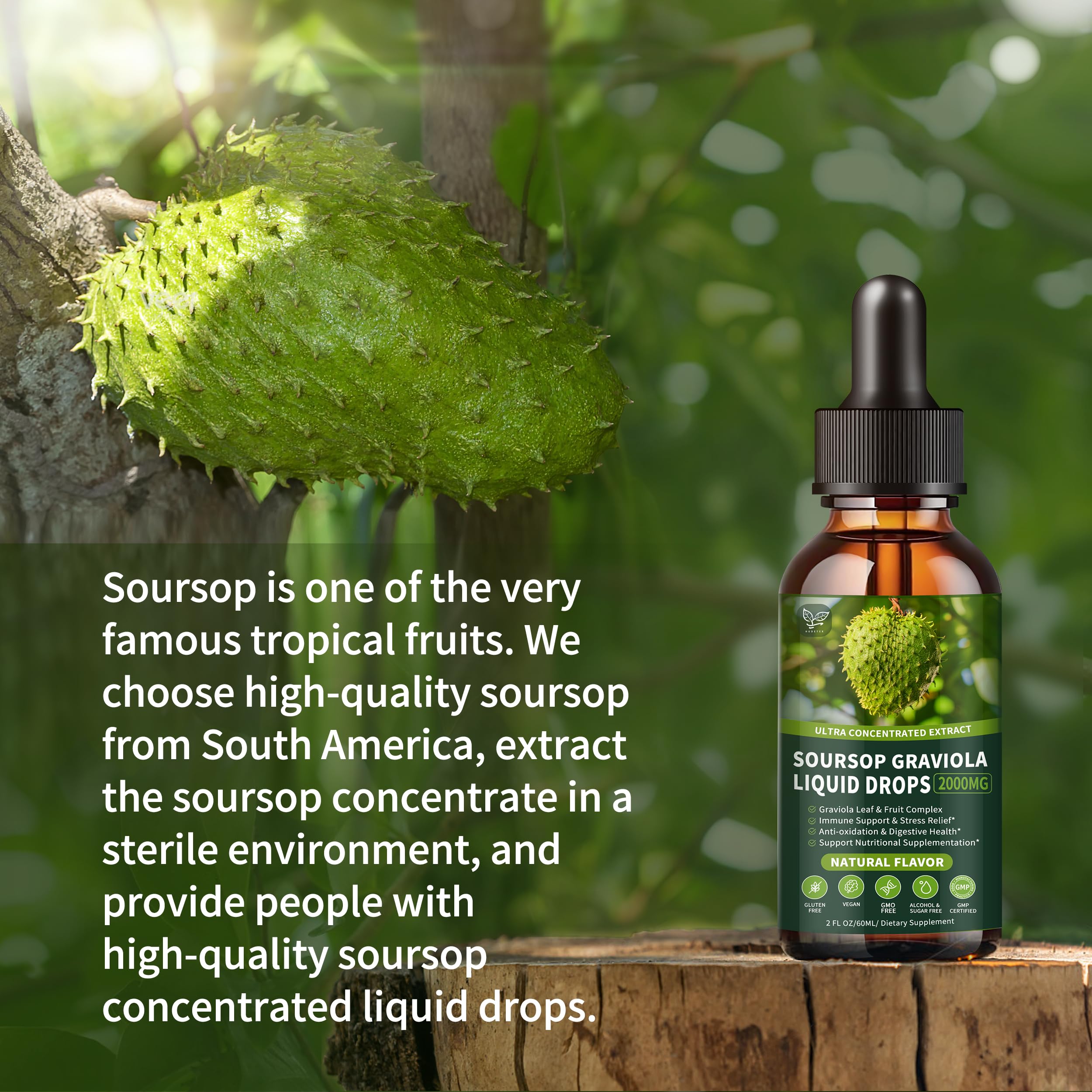 Liquid drops being added to water for easy intake