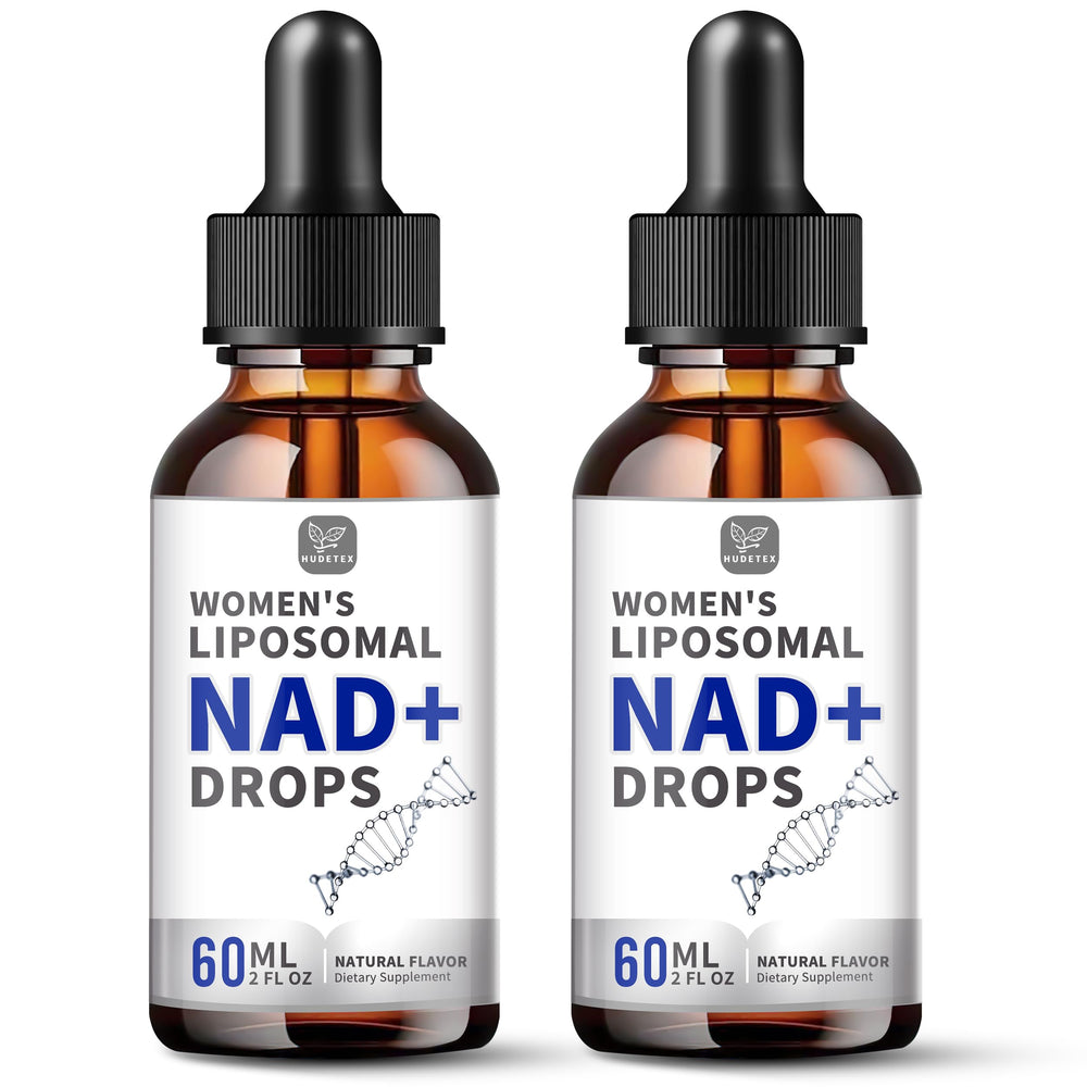 Hudetex Women's NAD liquid bottle for daily energy support