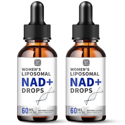 Hudetex Women's NAD liquid bottle for daily energy support