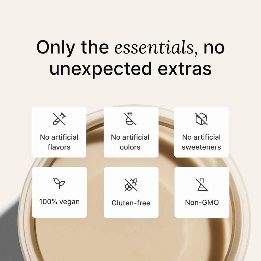 Gluten-free vegan certification badge on Huel packaging