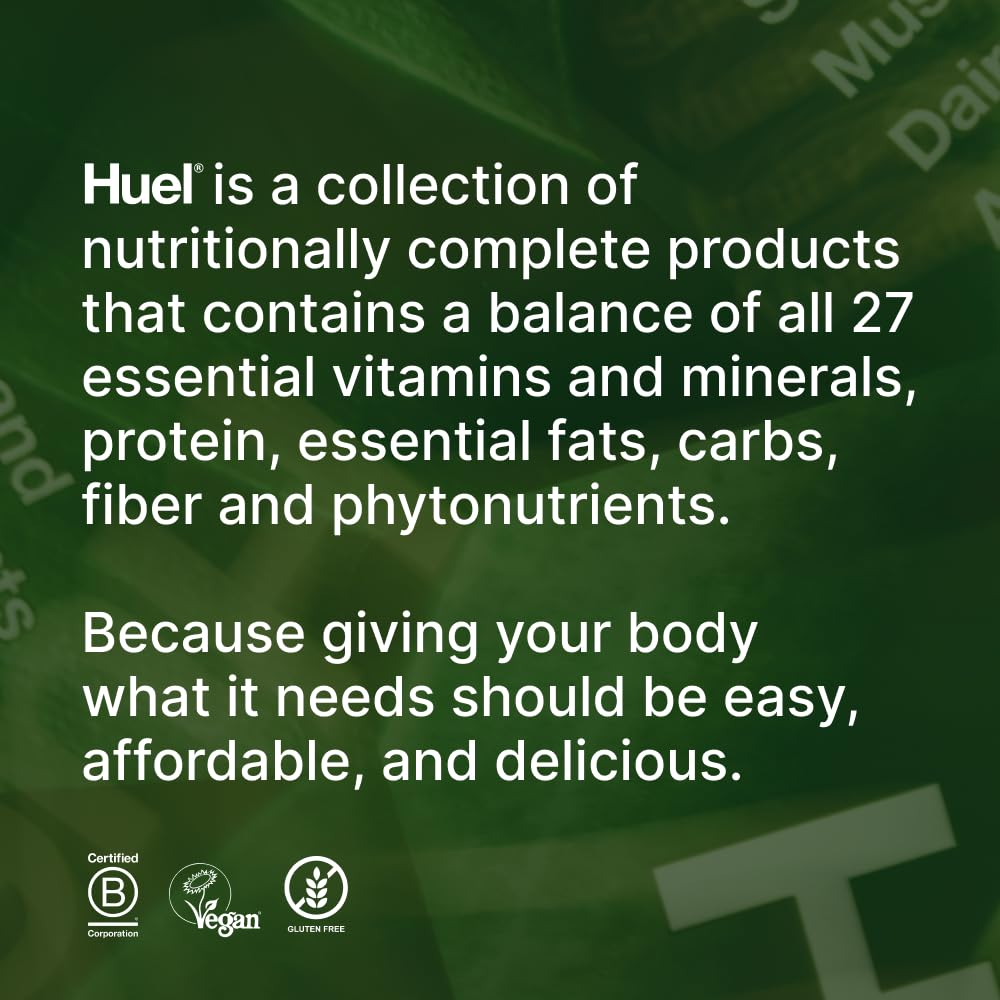 Huel Daily Greens Peach Passionfruit 30 servings displayed for daily routine