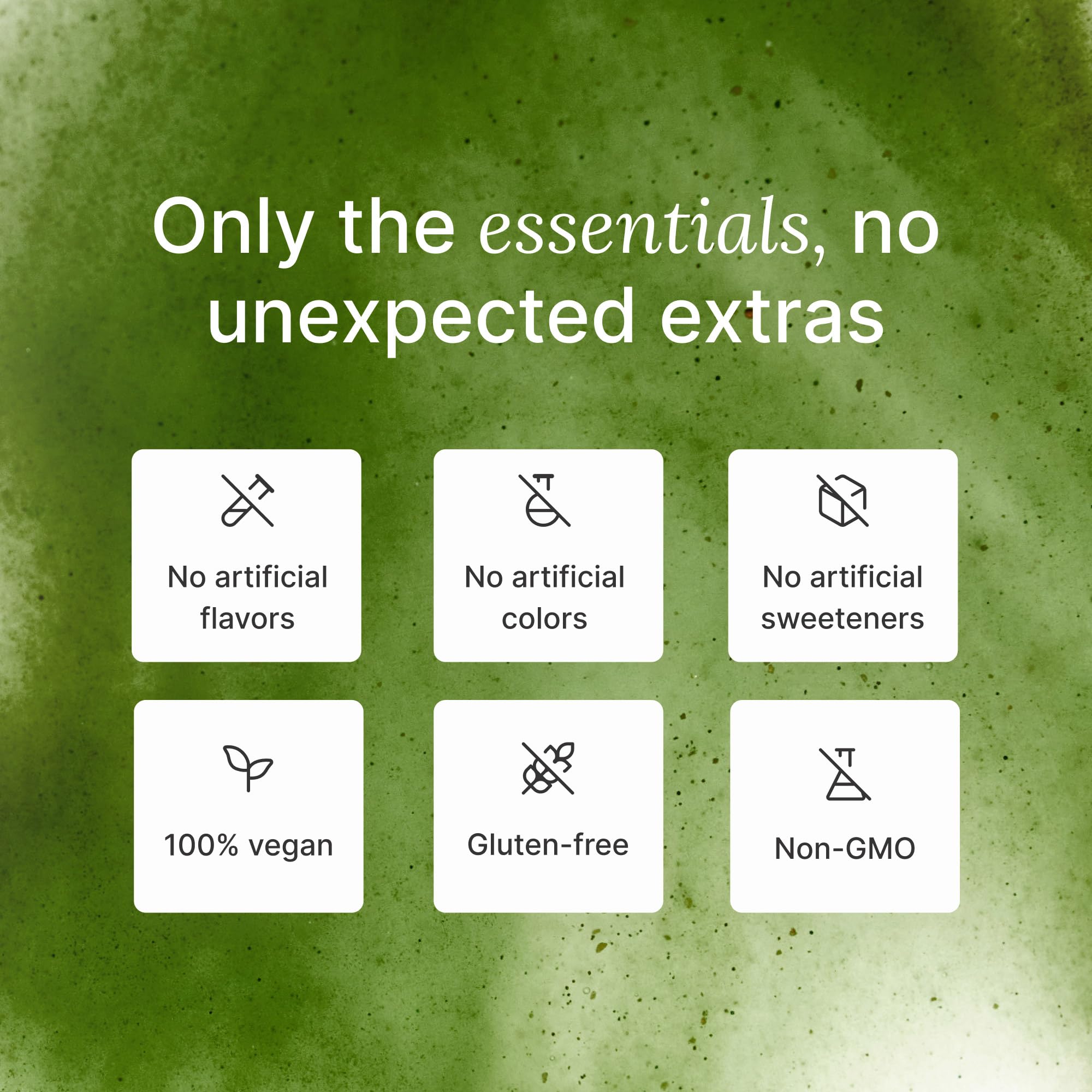 Huel Daily Greens plant-based-protein-scoop demonstrates convenient protein with greens
