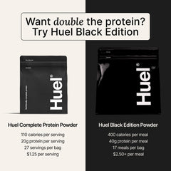 Huel vegan protein strawberry dairy-free — lactose-free protein option with no dairy.