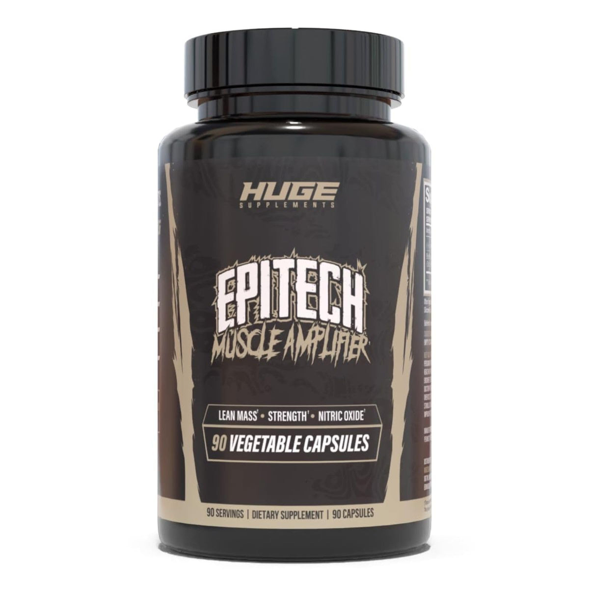 Huge Supplements Epitech Epicatechin bottle supporting lean muscle during training.