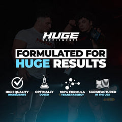 Huge Supplements Turkesterone bottle pouring capsules for convenient dosing