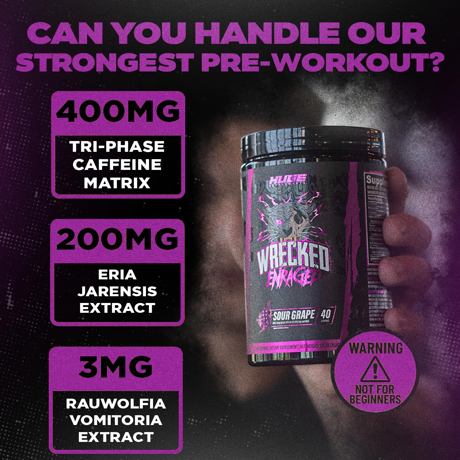 Huge Supplements Wrecked Enraged scooper demonstrates quick mixing
