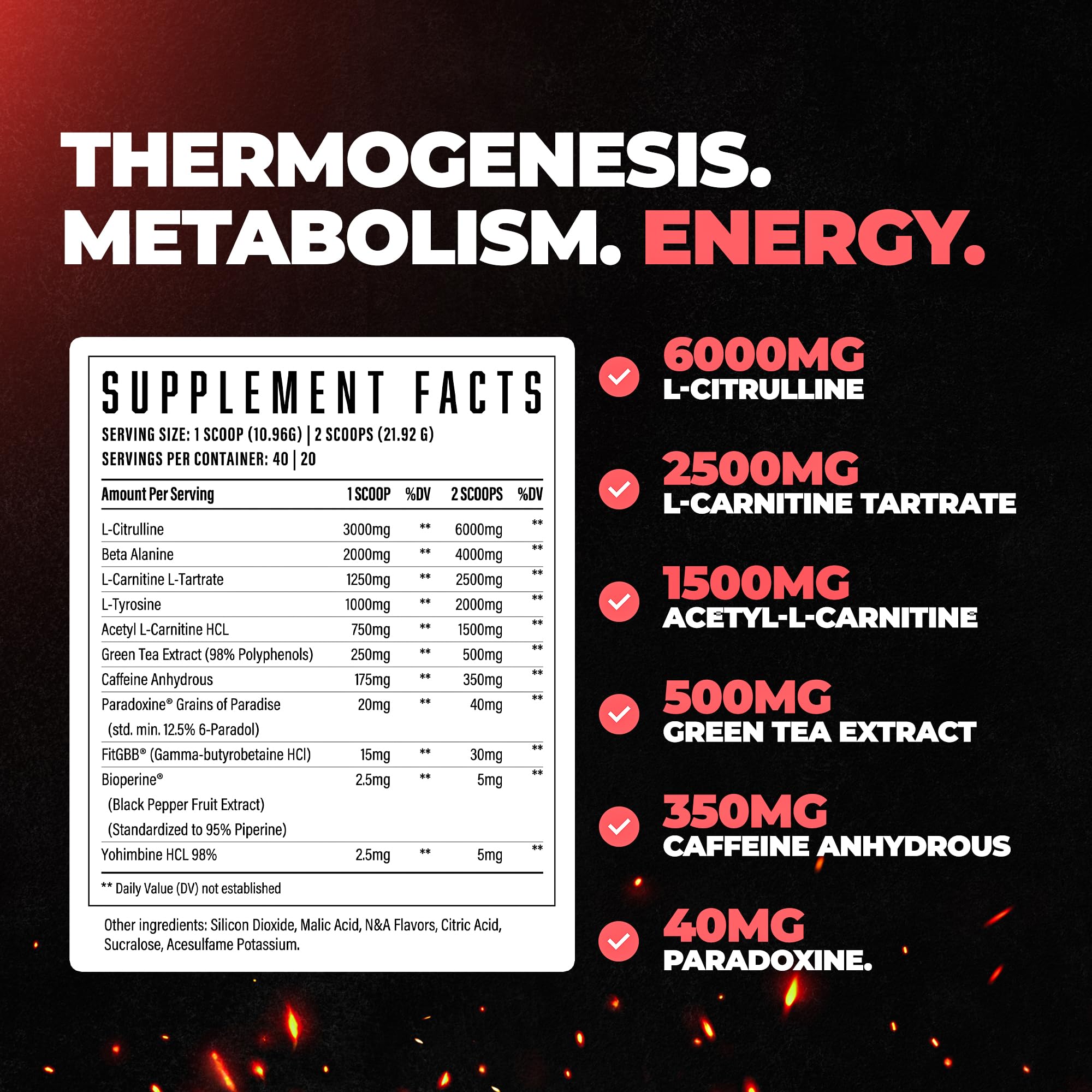Huge Supplements Wrecked Inferno watermelon flavor powder ready to mix before training.