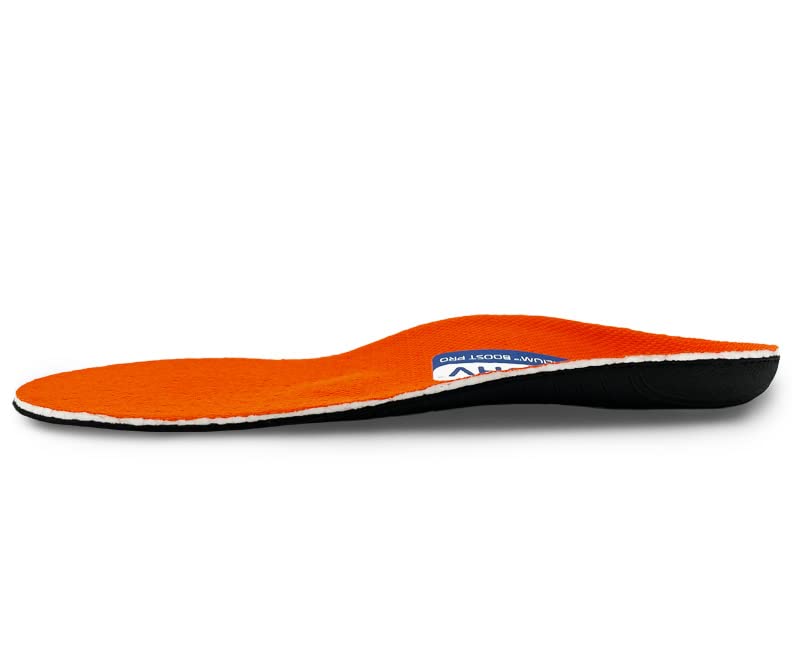 HUHV HEALIUM Boost+ semi-rigid arch design promotes natural foot movement.