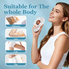 HuixinLine oil or lotion ready for enhanced sculpting with the device