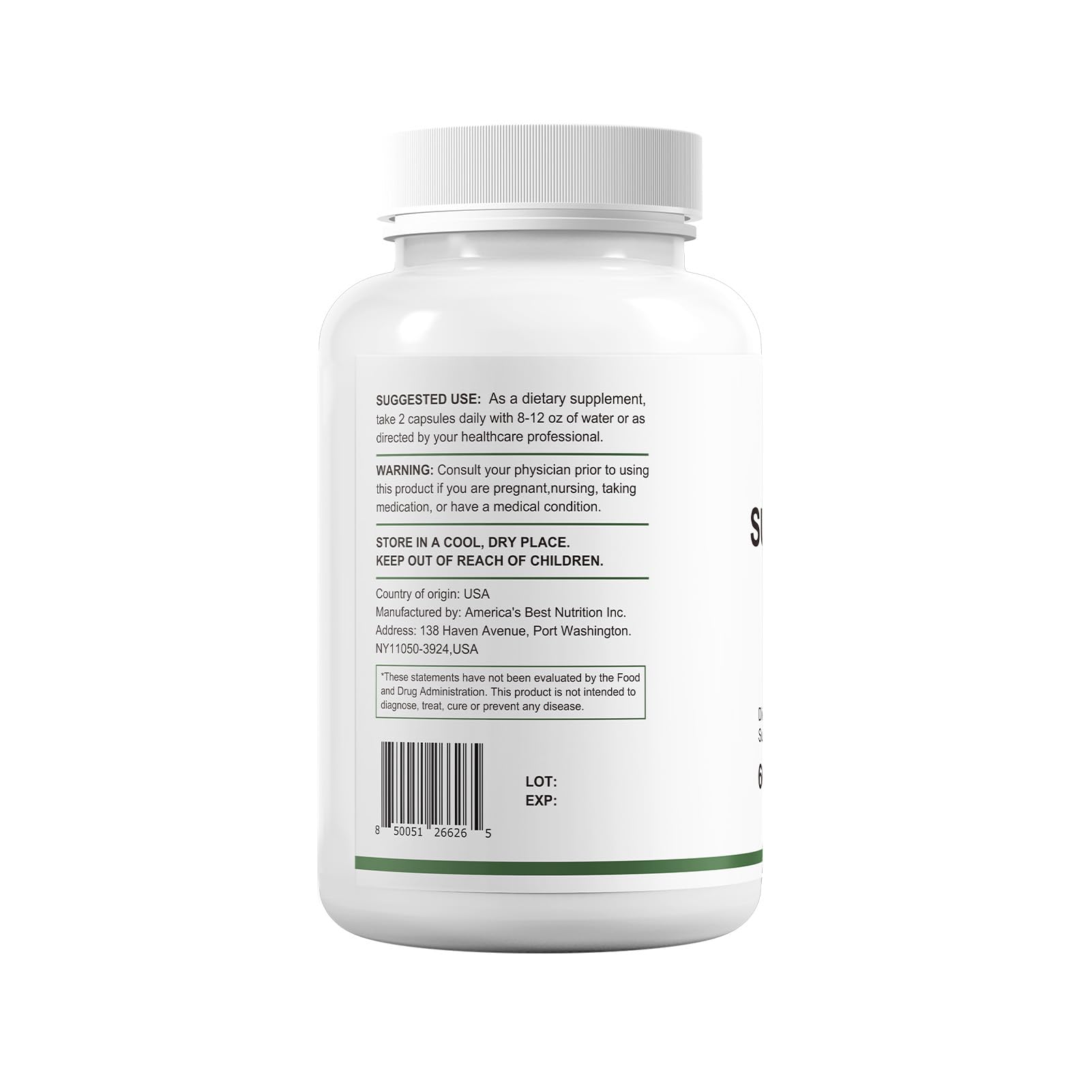 HUJ Super Liver Support packaging shows label clarity and vegetarian friendly design