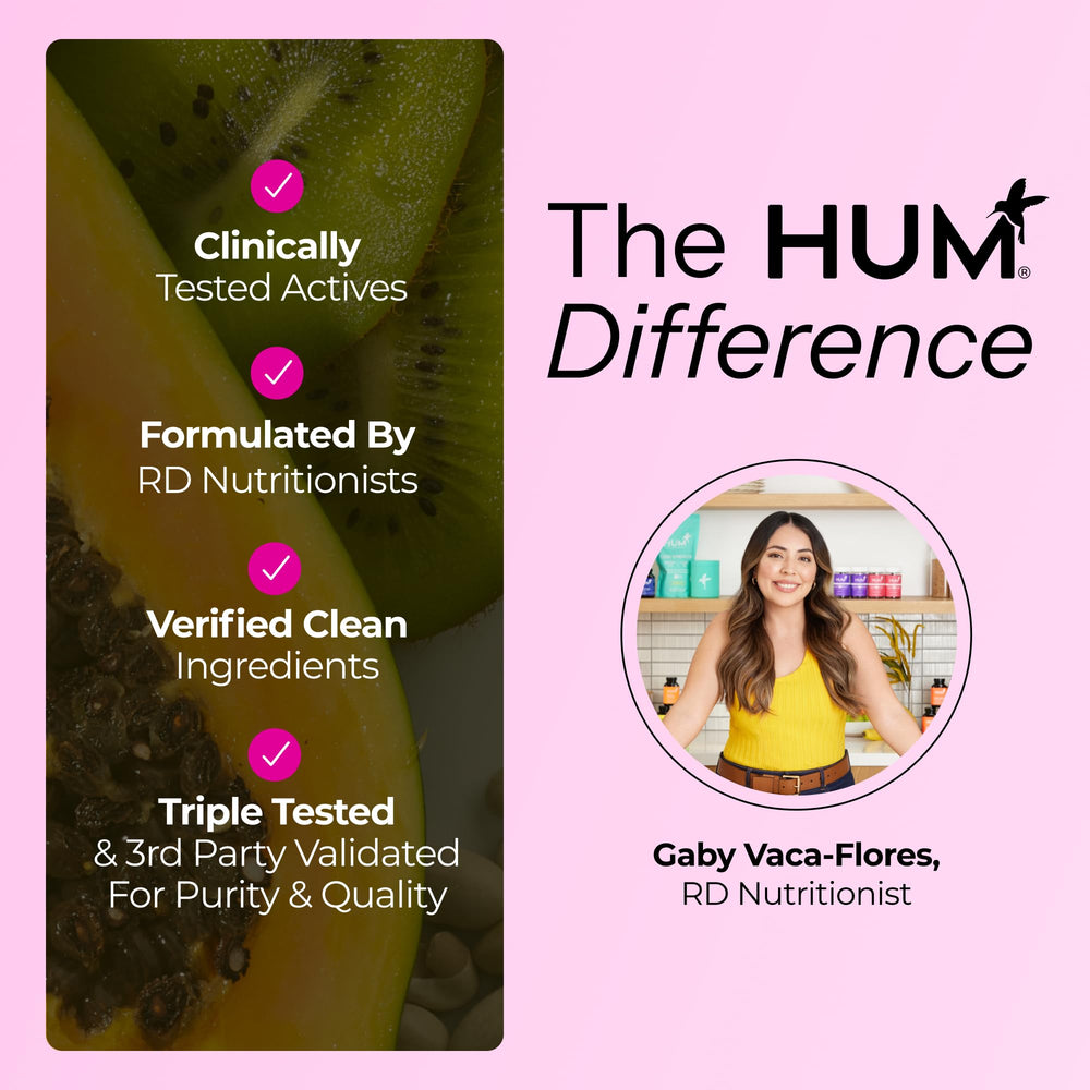 HUM Best of Berberine daily-use scene on a kitchen counter.