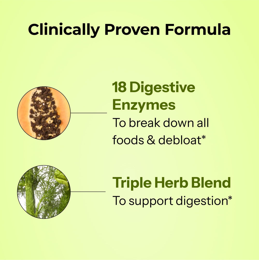 HUM Flatter Me ginger peppermint blend highlighting natural digestion support