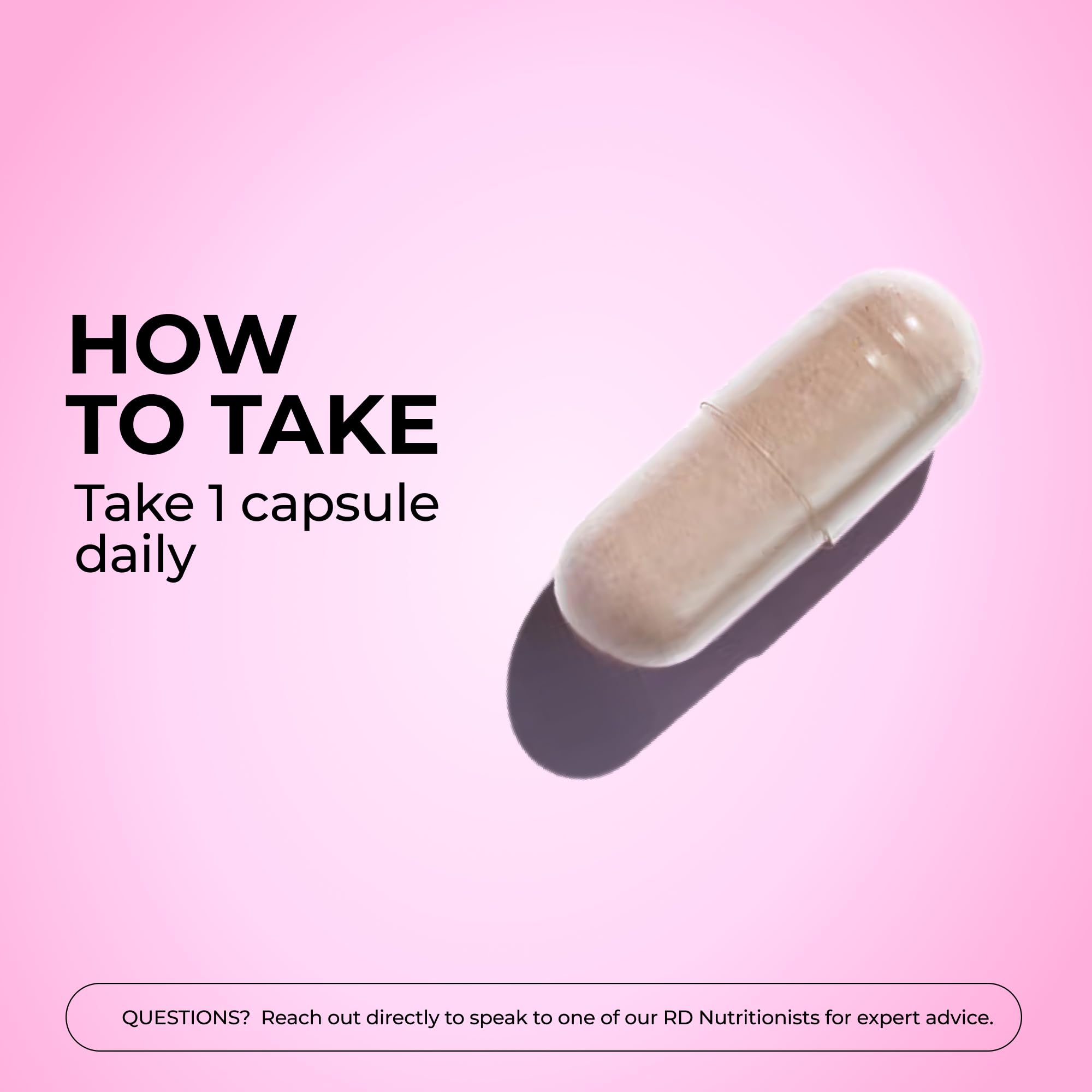 HUM Hair Strong back label confirms daily two-capsule usage guidance.