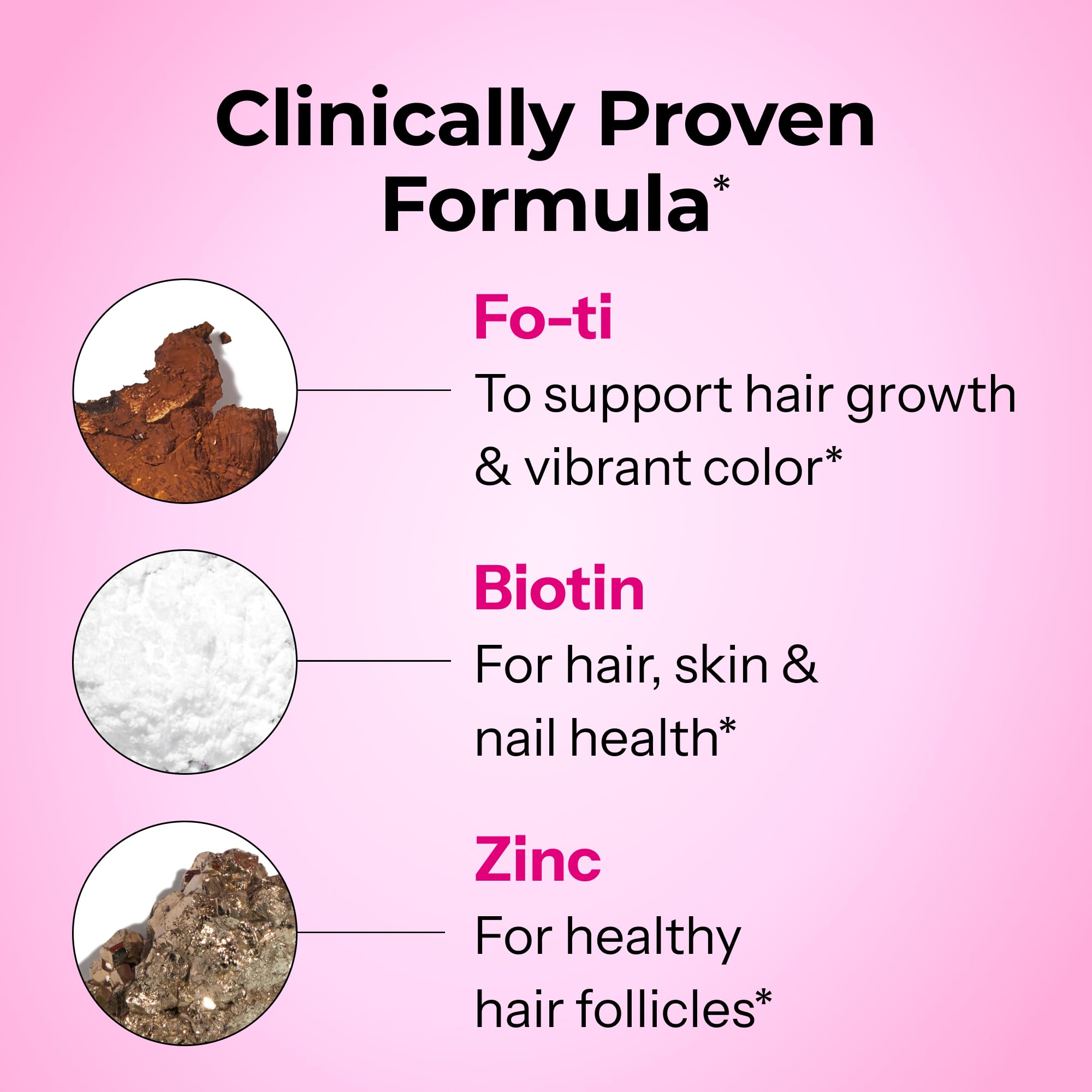 HUM Hair Strong gummies being taken as part of daily routine.