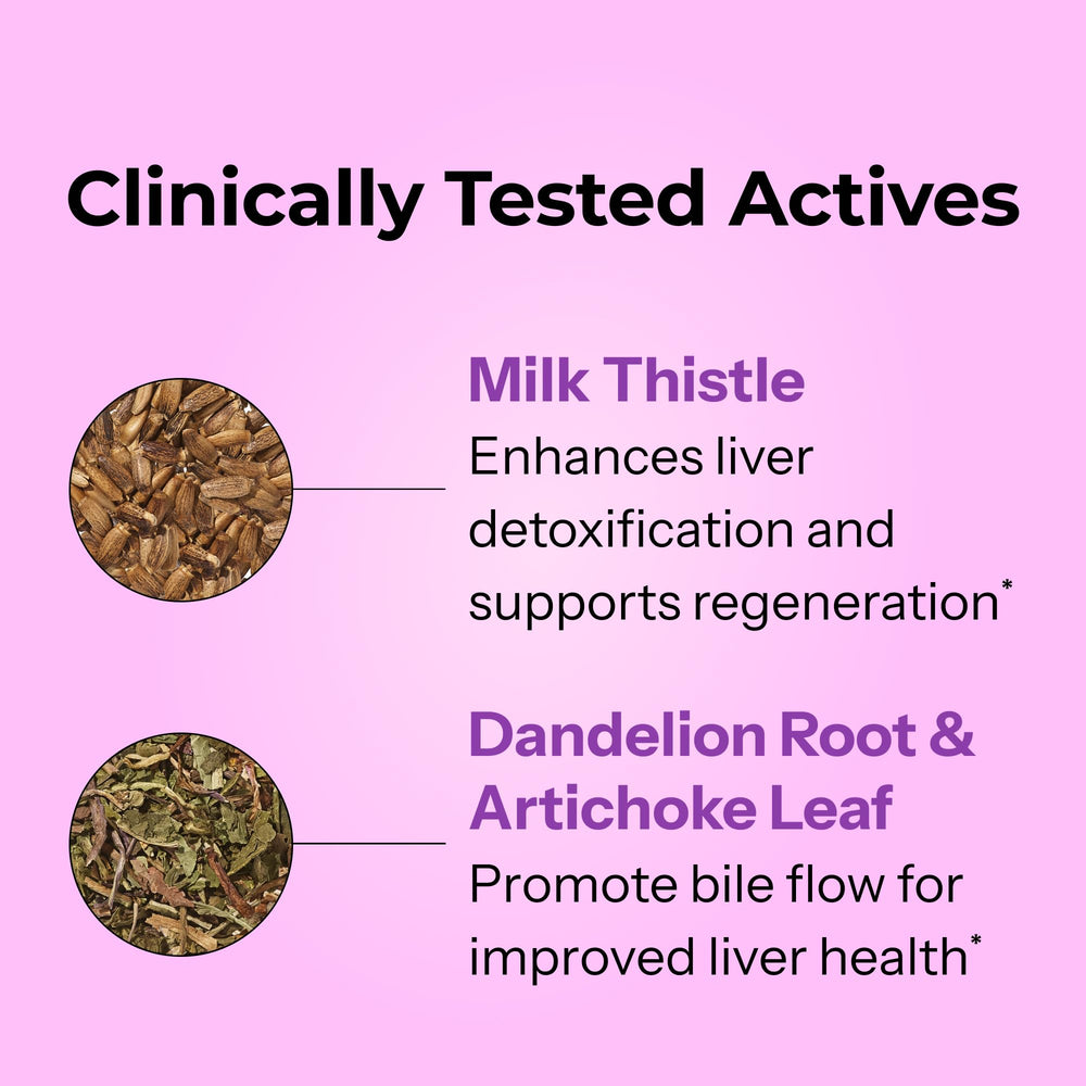 HUM Wing Man milk thistle blend bottle spotlights silymarin and antioxidant-rich support.