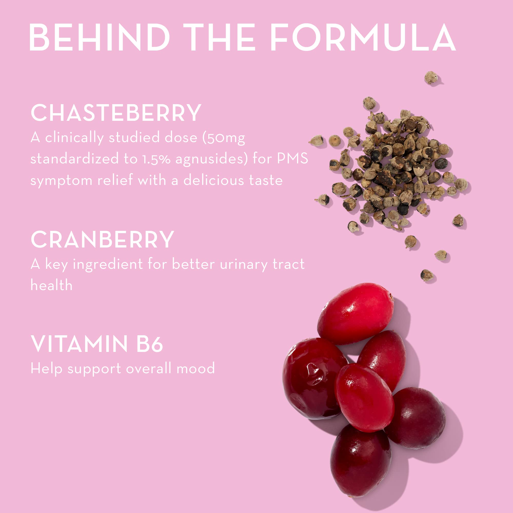 HUM SOS PMS Gummies vegan symbol communicates plant-based wellness for cycle health.