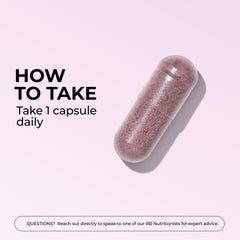 HUM Private Party ingredients panel detailing lactobacillus strains and cranberry.