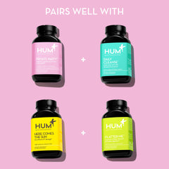 HUM Private Party packaging inside view with capsules ready.
