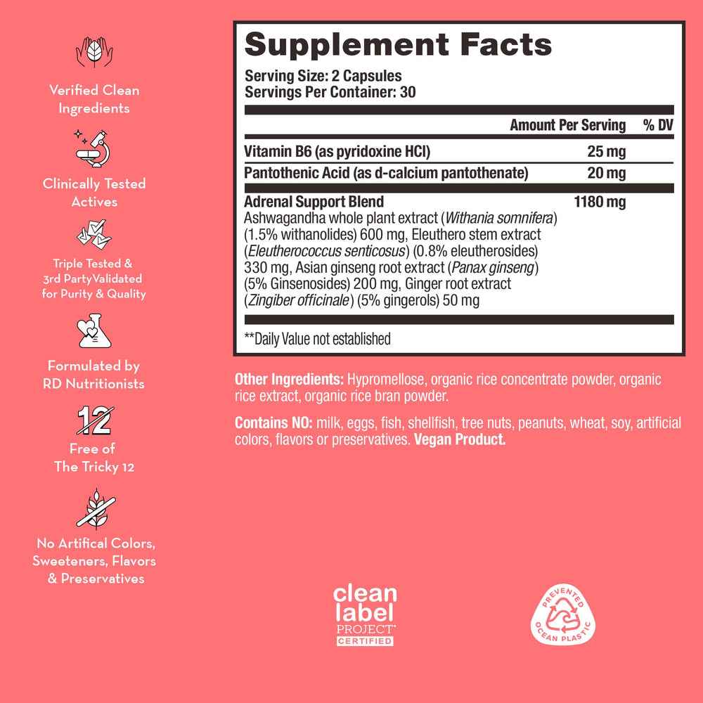 HUM Uber Energy eleuthero roots highlight adaptogens for focus and stamina.