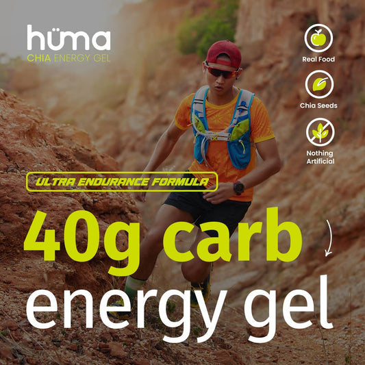 HÜMA Chia Energy Gel Apple Pie 20-pack front.
