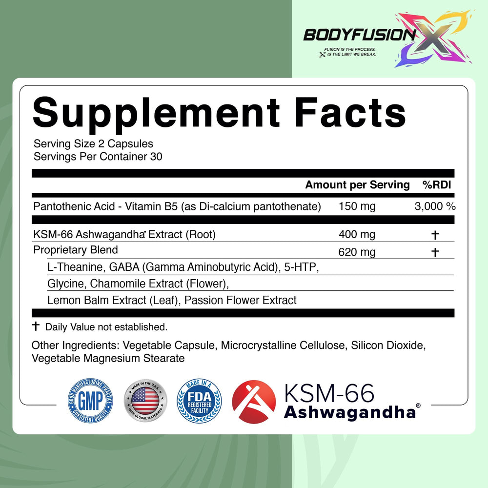 Made-in-USA BodyFusionX manufacturing facility image implies quality.