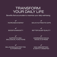 Human Nature Fine Tune shilajit powder focus on energy and clarity.