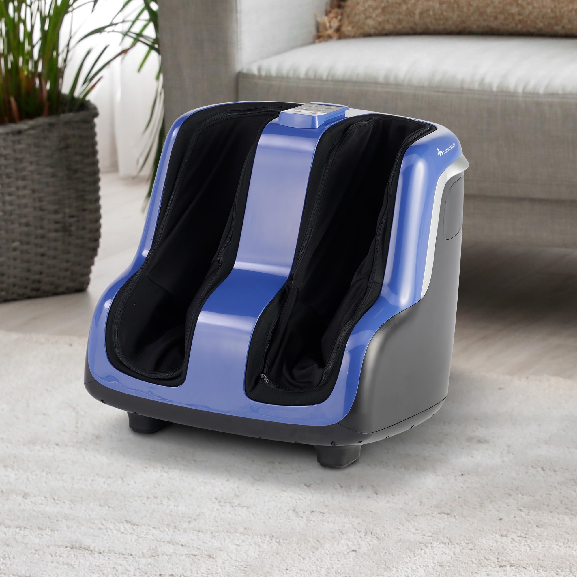 Human Touch Reflex SOL Plus side-view shows tall, encompassing massage.