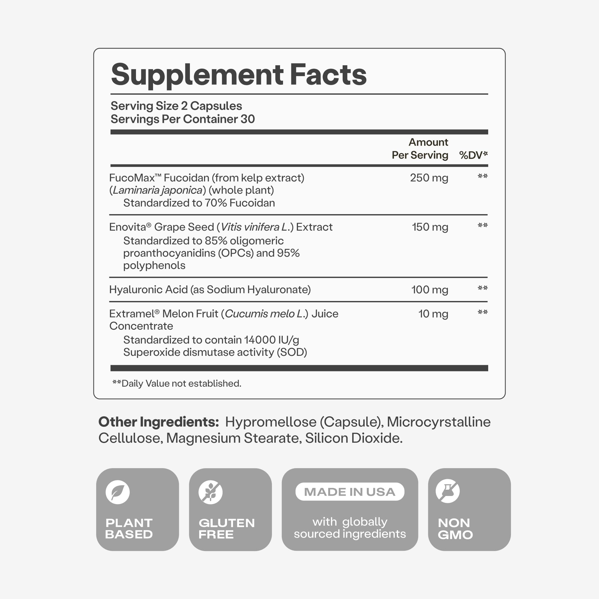 Humann Cardiovascular Health Daily product shot emphasizes plant-based, non-GMO formulation.
