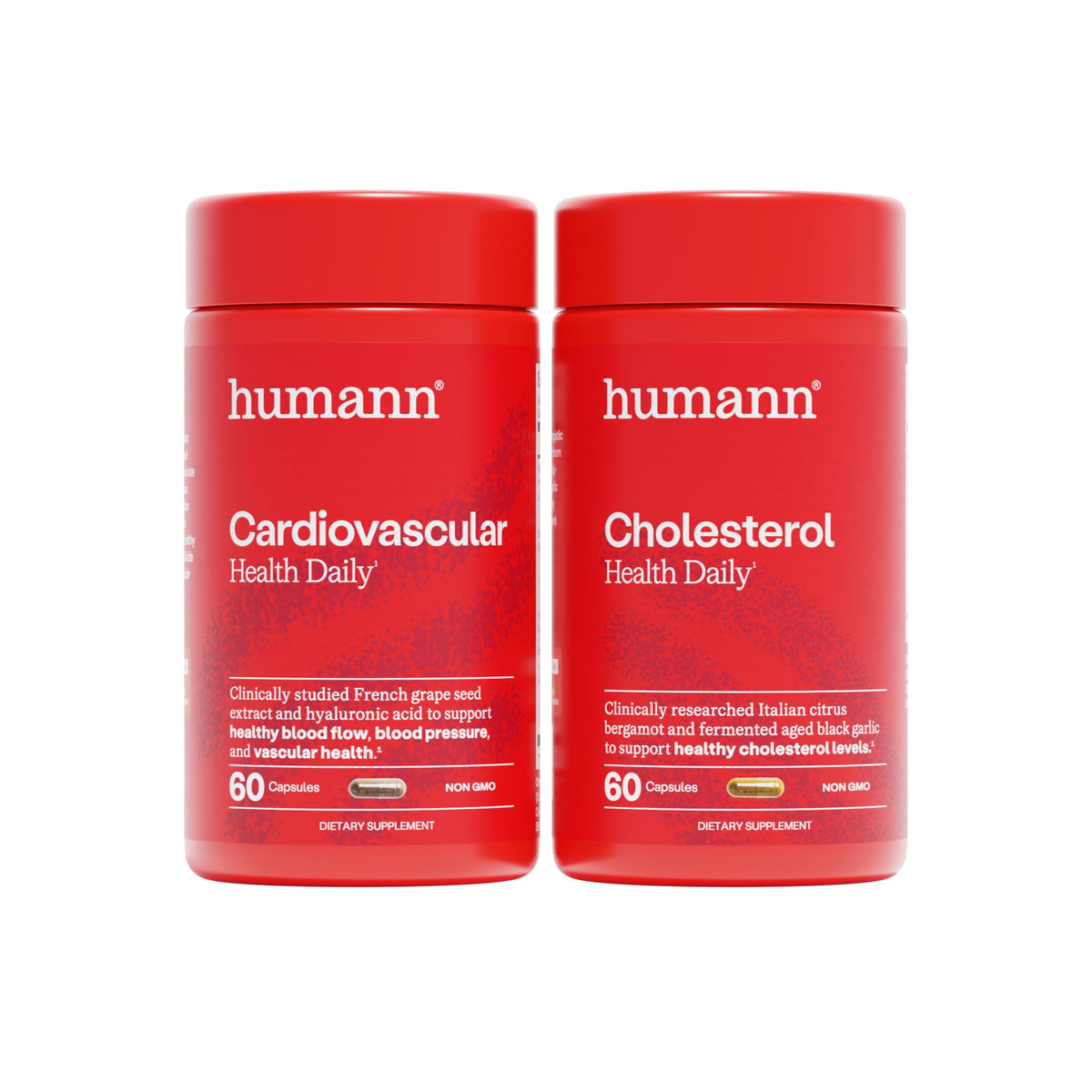 Humann CV Daily bottle front view, supports daily wellness routine.