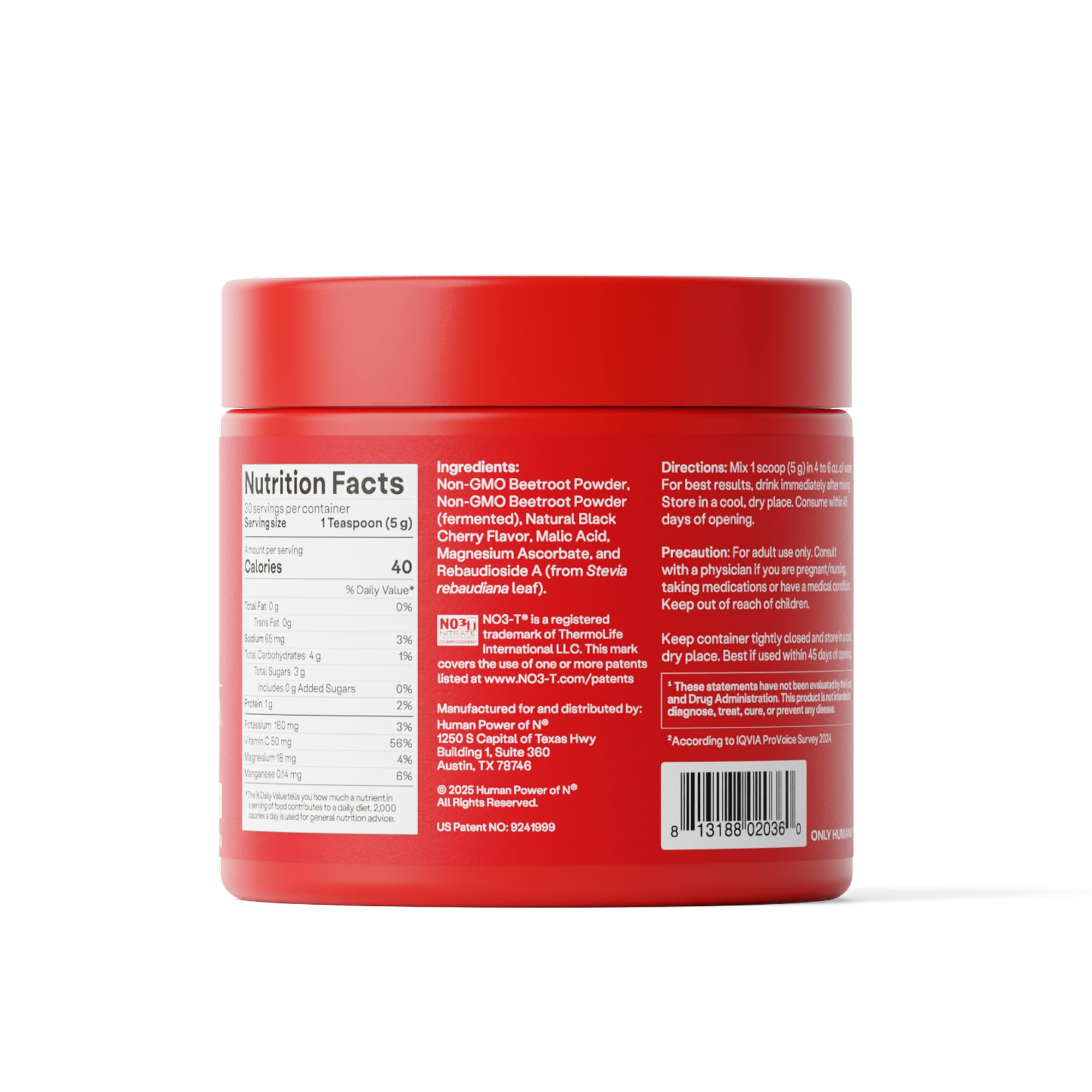 Humann SuperBeets black cherry flavor visual suggesting daily energy support