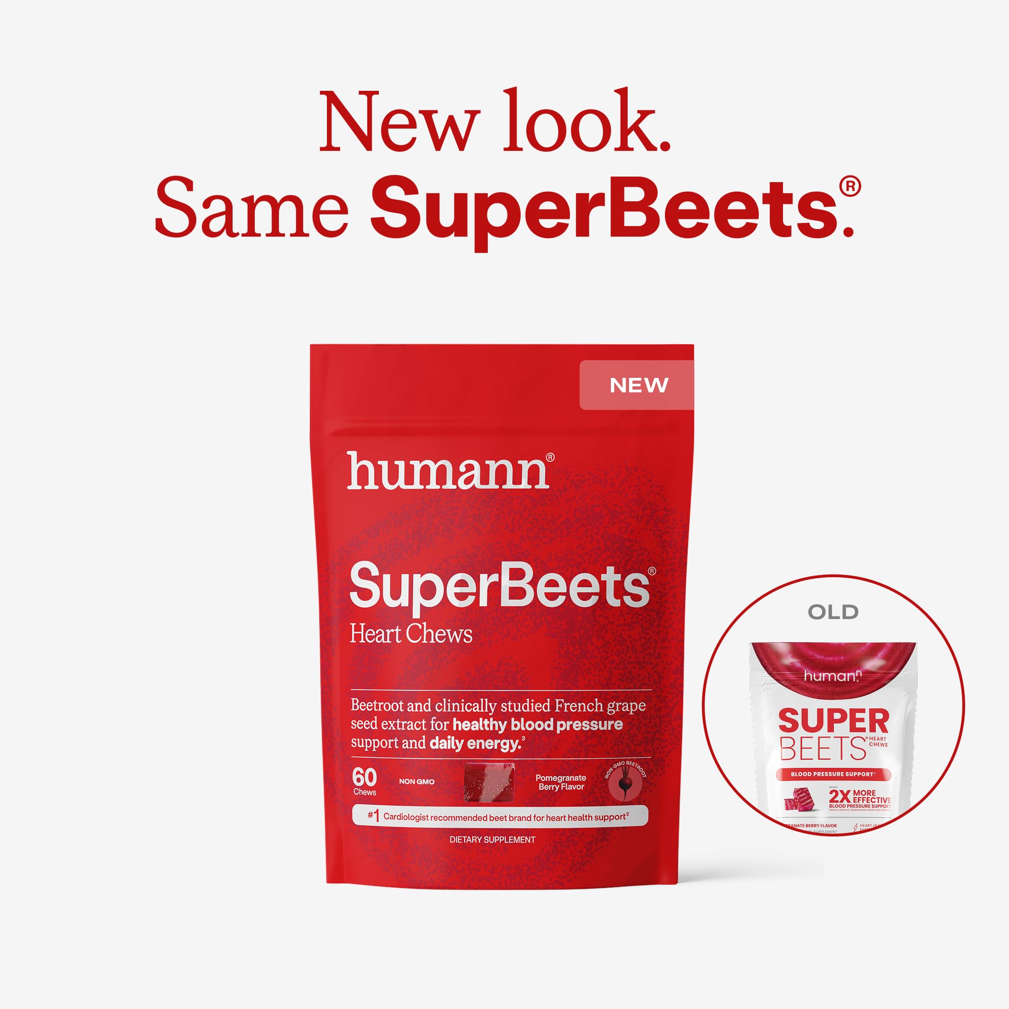 Individually wrapped SuperBeets chews offer portable energy during busy days.