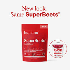Individually wrapped SuperBeets chews offer portable energy during busy days.