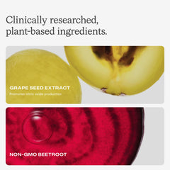 Humann SuperBeets Heart Gummies vegan ingredients label.