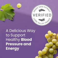 Humann SuperGrapes Chews close-up texture and grape aroma