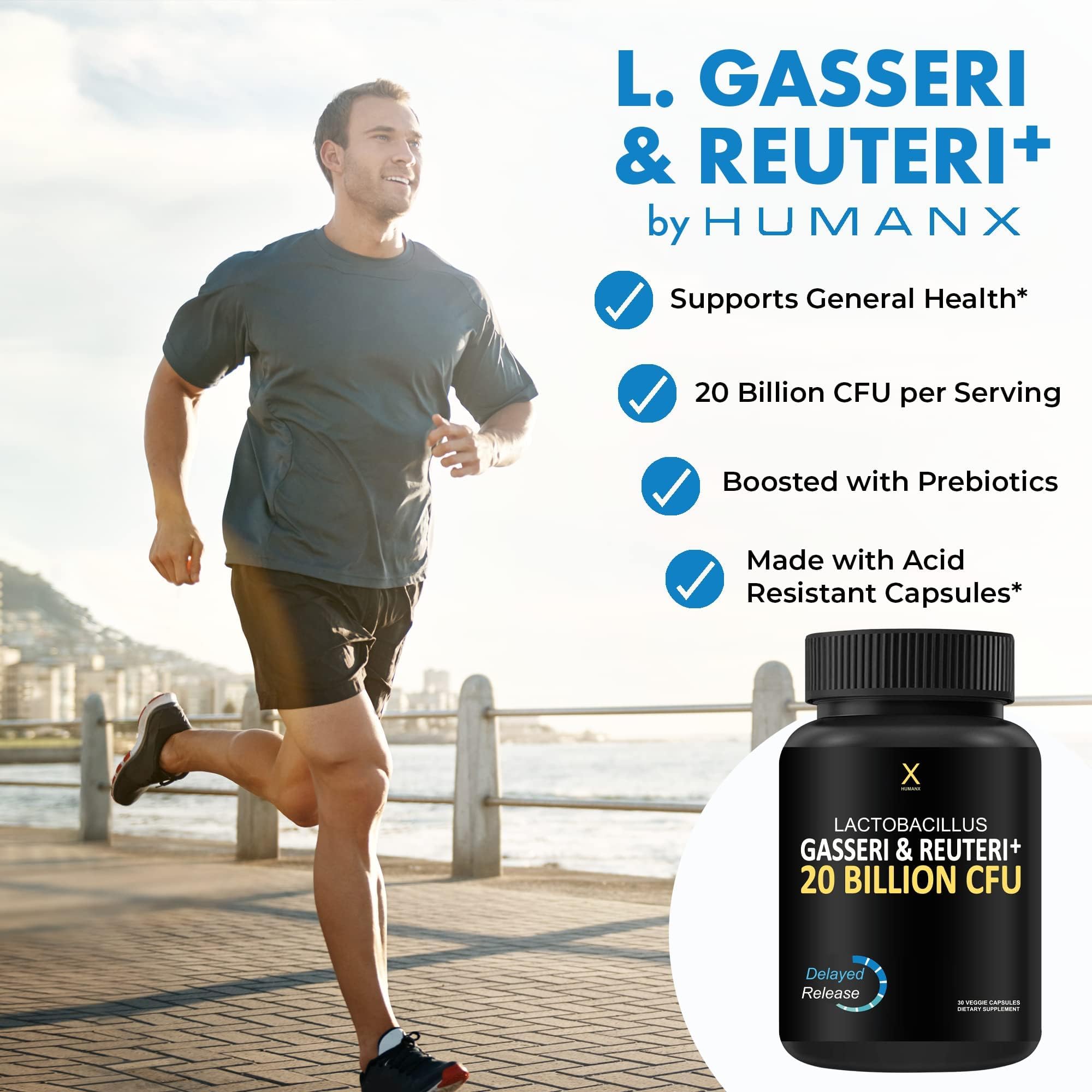 HUMANX acid-resistant capsules protecting probiotics during digestion