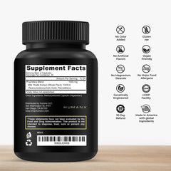Closeup of HumanX Tudca+ capsules highlighting a high-potency formula for liver health.